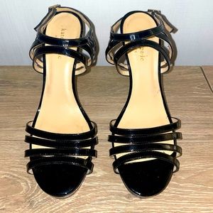 Black Kate Spade Strappy Heels